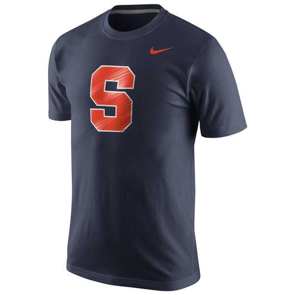 Syracuse Orange Nike Logo WEM T-Shirt -Navy Blue,We sell and wholesale Syracuse Orange Nike Logo WEM T-Shirt -Navy Blue on line form chian!
